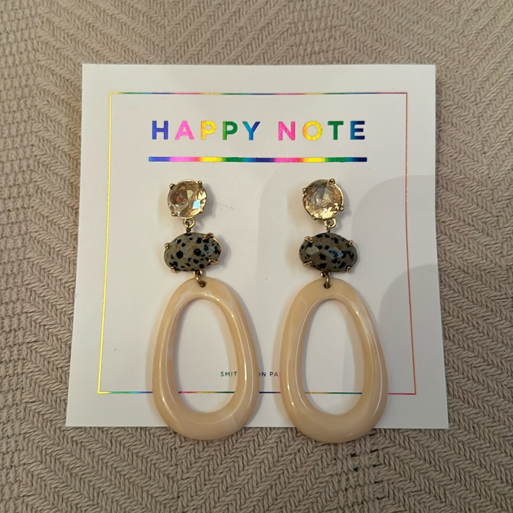 Large earrings